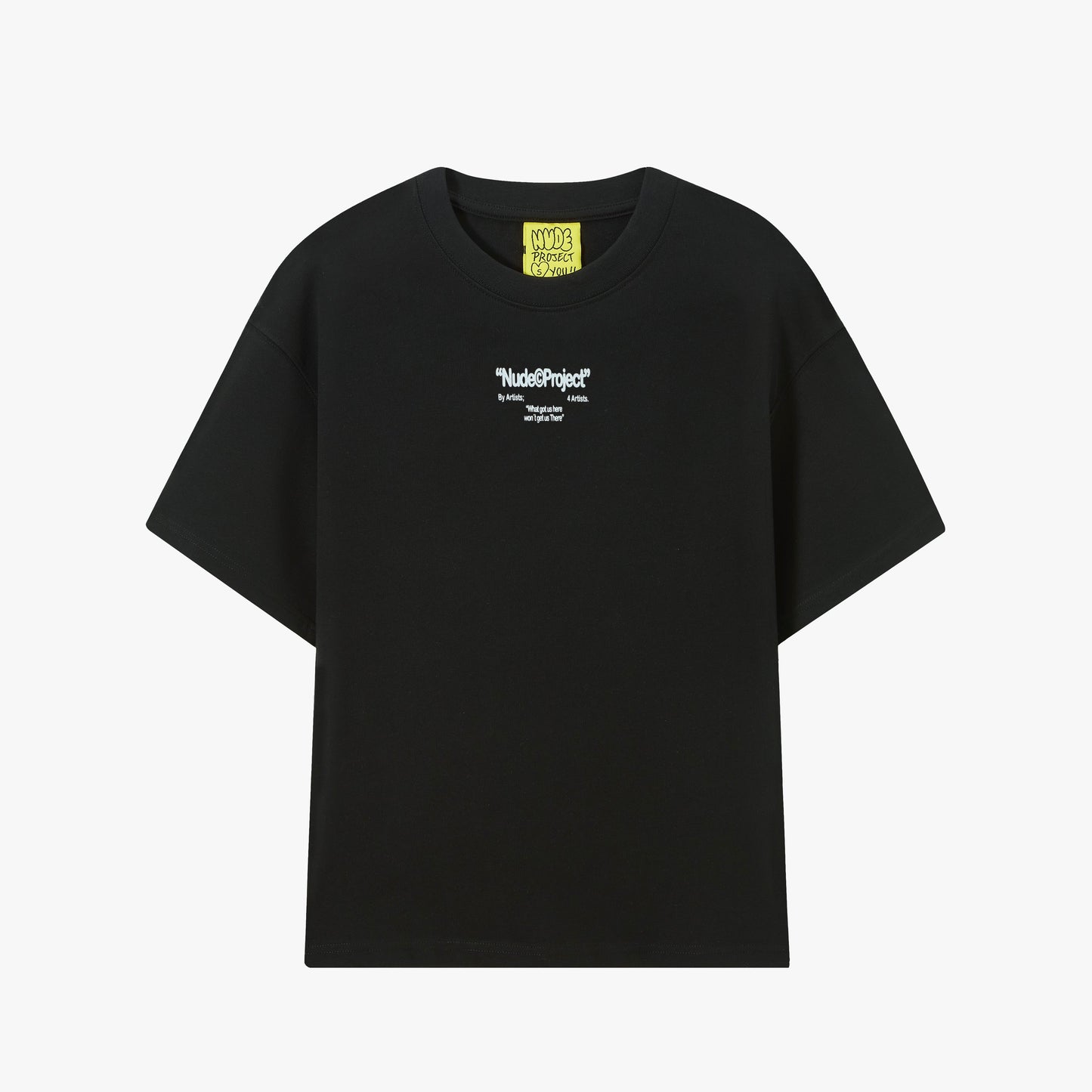 T-Shirt Nude Project "Calculator Black"