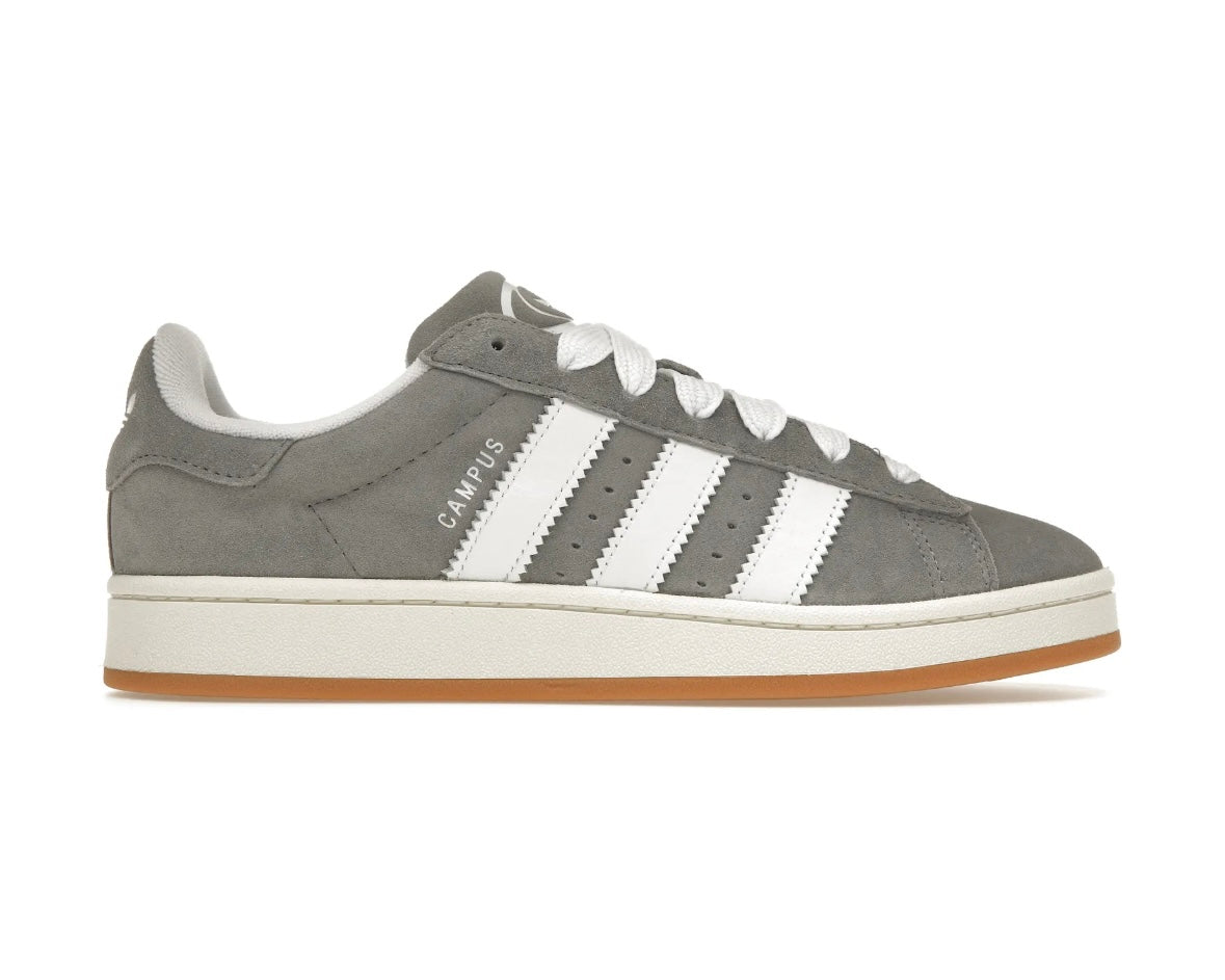 Gray suede adidas best sale