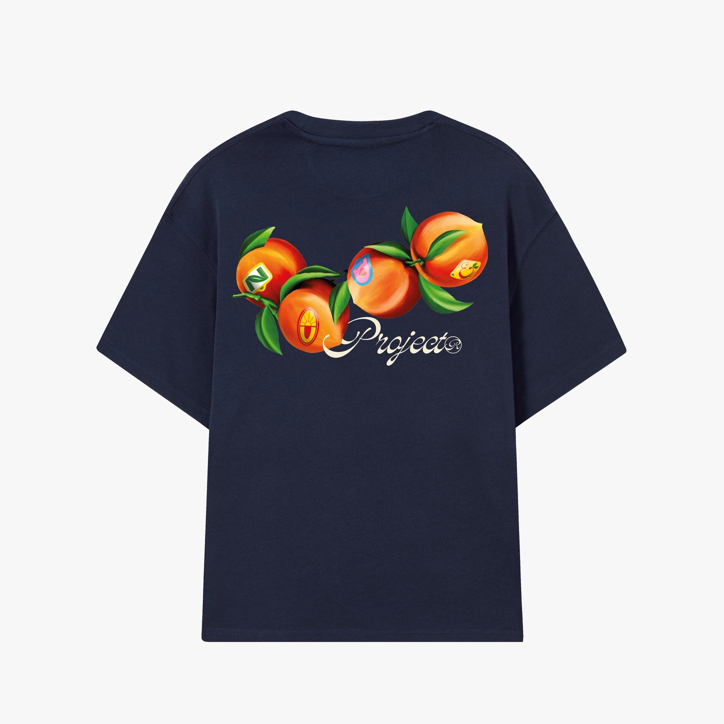 T-Shirt Nude Project "Peach Tee Navy"