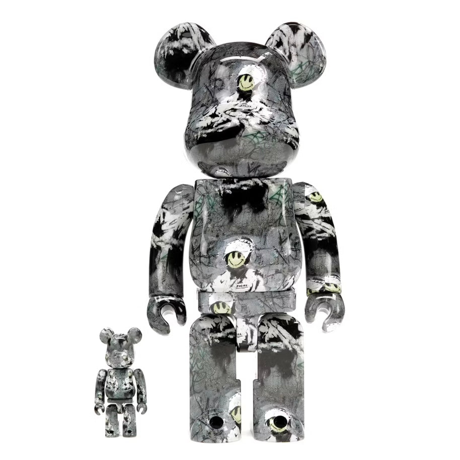 Bearbrick Riot Cop 100% & 400% Set