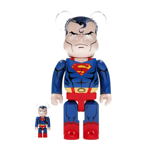 Bearbrick Superman (Batman: Hush Ver.) 100% & 400% Set