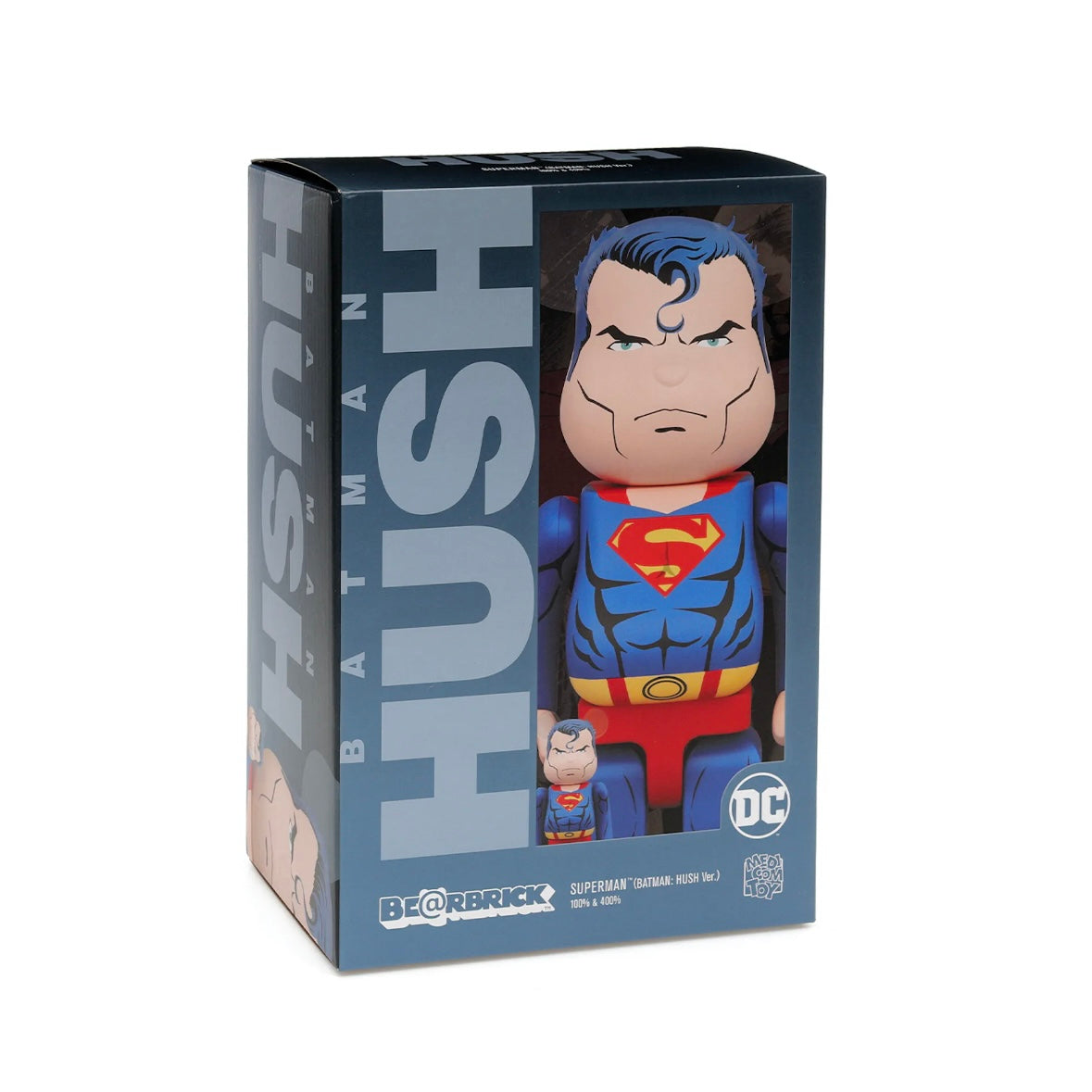 Bearbrick Superman (Batman: Hush Ver.) 100% & 400% Set