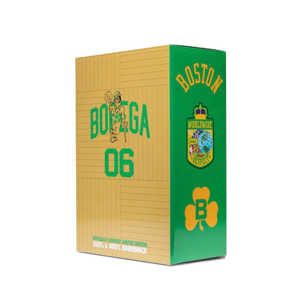 Bearbrick x Bodega x NBA Boston Celtics 100% & 400% Set