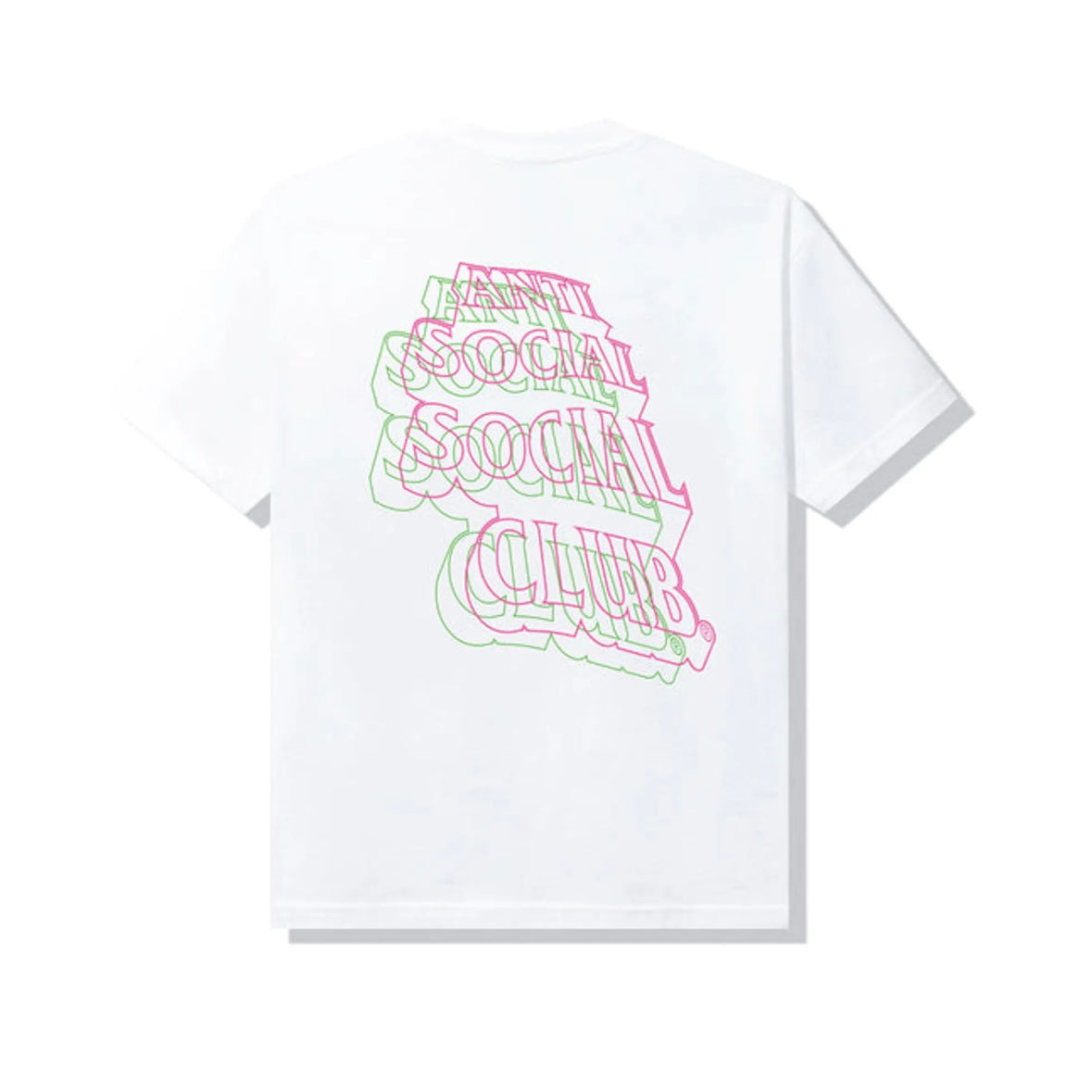 T-Shirt Anti Social Social Club Neon Lights And A Lot Of Rain