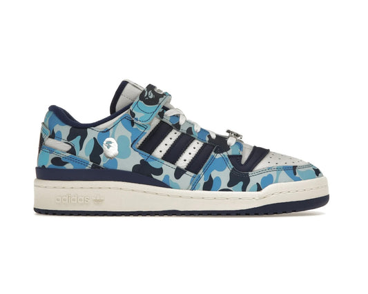 Adidas Forum 84 Low x Bape 30th Anniversary Blue Camo