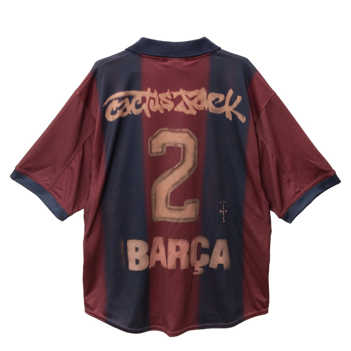 Jersey Travis Scott x FC Barcelona Retro 2000/01 Home