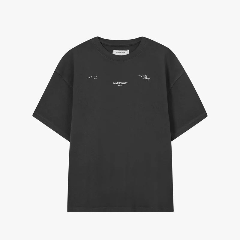 T-Shirt Nude Project "Global Soon Tee Ash"
