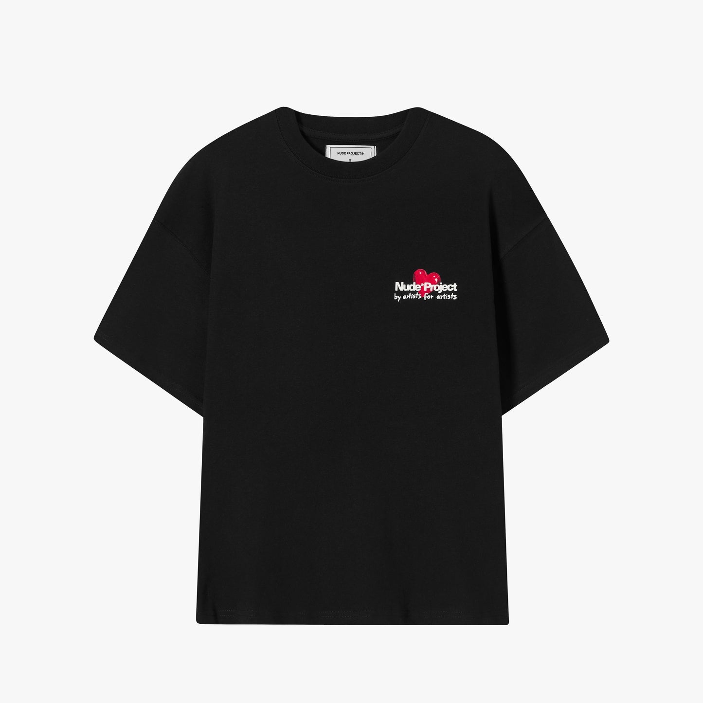 T-Shirt Nude Project "Juicy Cherry Tee Black"