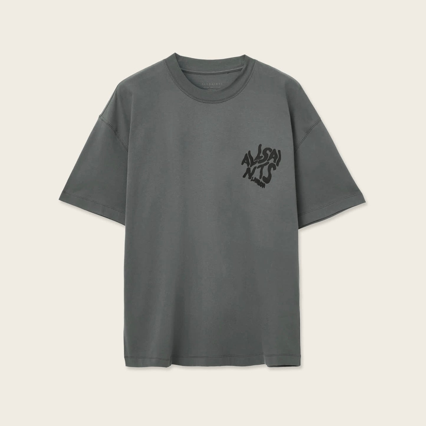 T-Shirt All Saints Orlando Logo Print