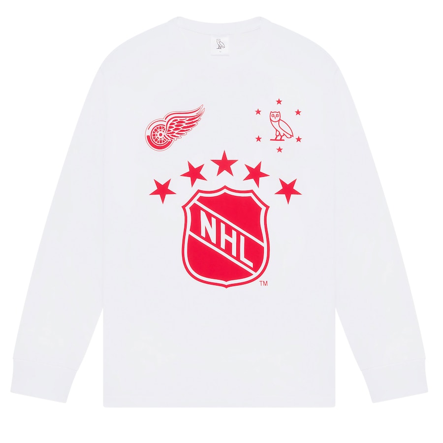 T-Shirt Ovo x NHL Detroit