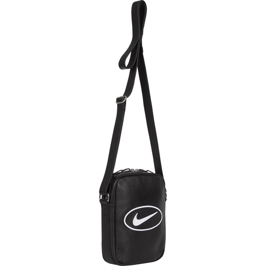 Supreme x Nike Leather Shoulder Bag Black